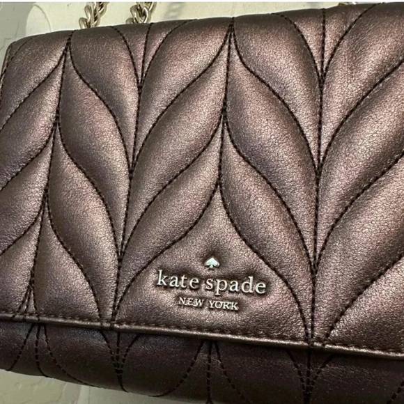 Kate Spade new with tags quilted Mini Emelyn bag. - Picture 4 of 9